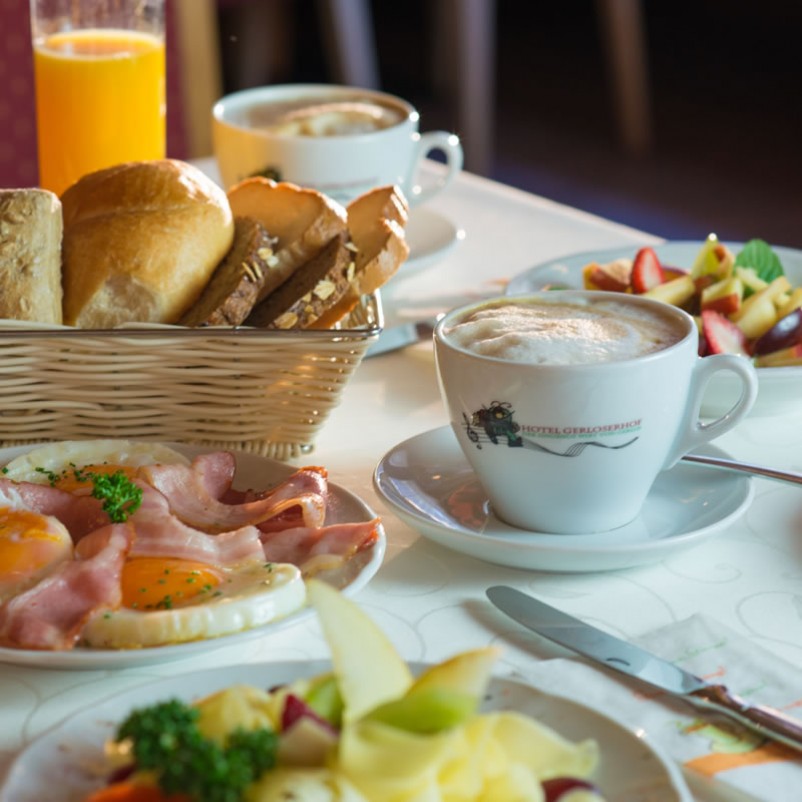 Frühstück vom Buffet