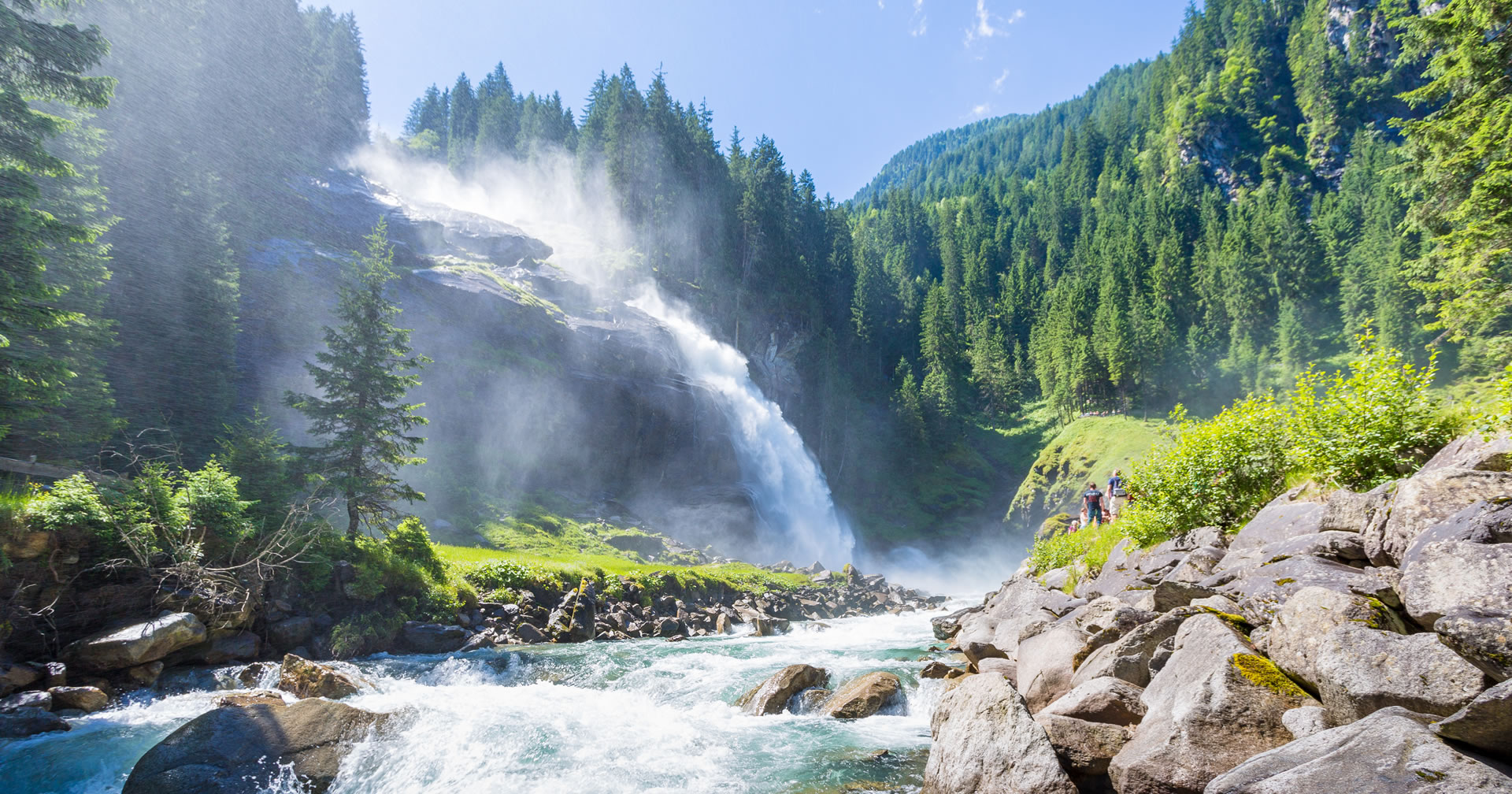 Ausflugsziele in Österreich, Krimmler Wasserfälle © Shutterstock