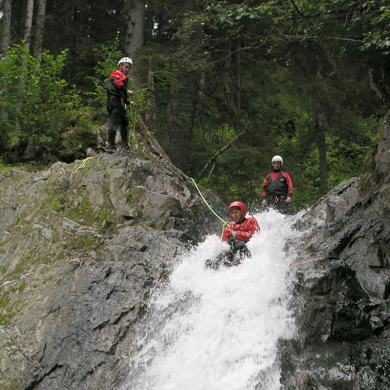 Canyoning in Tirol © TVB Zillertal Arena 