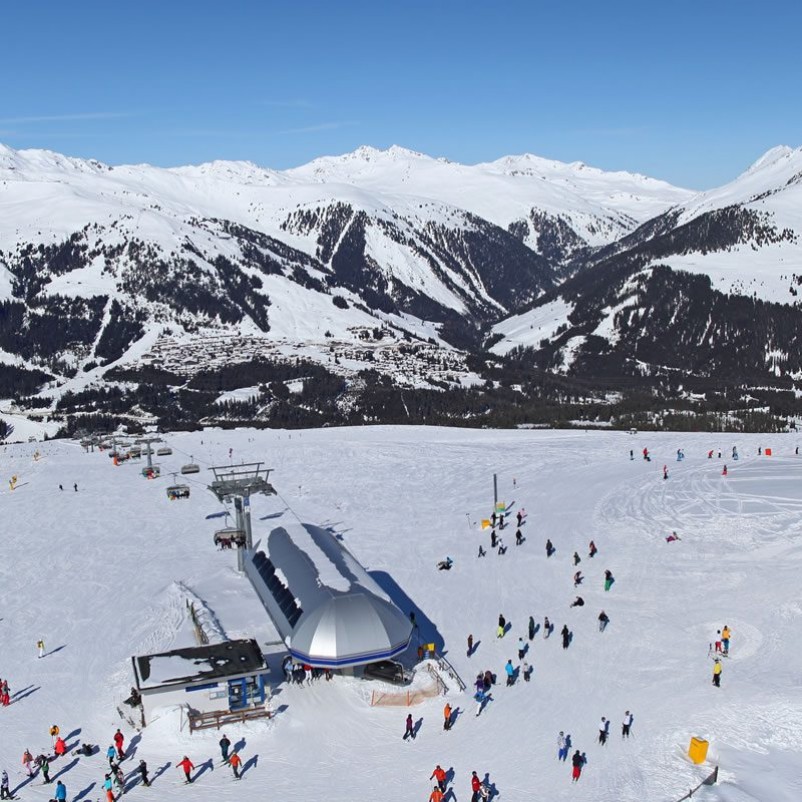 Bergstation Xpress im Skigebiet Gerlosstein Plattenstein © TVB Zillertal Arena 